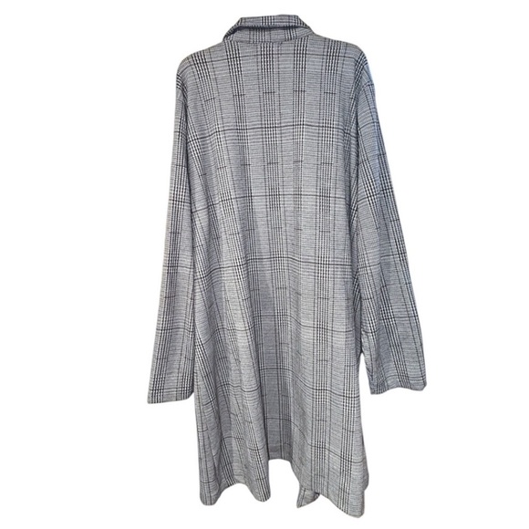 Anthropologie Black and Gray Plaid Blazer - Picture 5 of 9